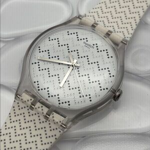 Swatch Watch  SUOK118  WAVEY DOTS
